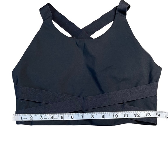 NEW BALANCE Determination Academy Crop Bra black XL - Picture 6 of 11